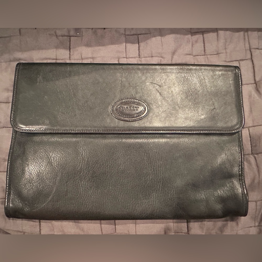 Bally Black Leather case